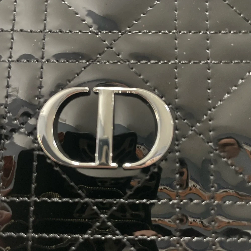 NEW in Box Dior VIP Black Hard Sided Patent Jewelry Case